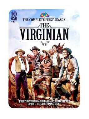 The Virginian: Season 1 (DVD, 1962, 10-Disc Set)